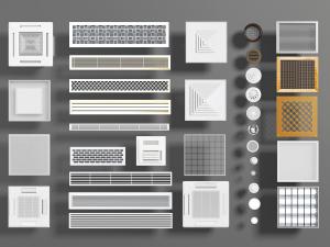 现代厨卫空调出风口
