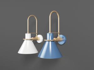 工业风金属灯罩壁灯