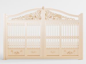 欧式雕花铁艺大门