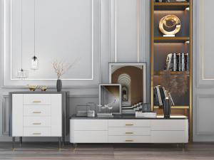 新中式电视柜玄关柜边柜