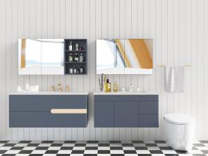 现代轻奢悬挂式洗手台洗手盆