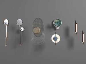 现代有装饰效果的金属壁灯