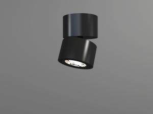 工业风黑色筒灯