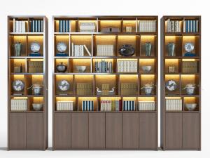 新中式实木装饰柜