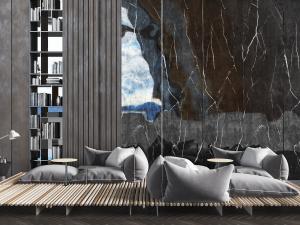 现代实木条榻榻米上坐垫、懒人沙发组合