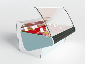 超市卖场生鲜食物保鲜冷藏柜