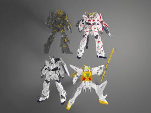 动漫卡通游戏人物变形金刚