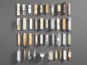 中式不同造型的壁灯