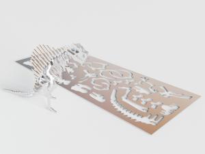 儿童恐龙骨骼拼装玩具