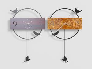 现代墙饰挂件钟表3d模型 现代墙饰挂件钟表