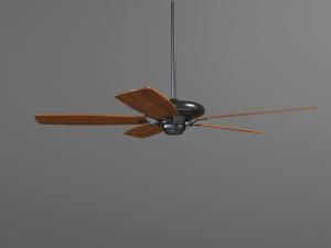 现代实木扇叶的电风扇