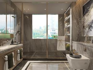 现代轻奢卫浴间卫生间