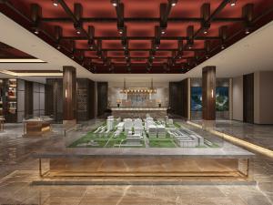 新中式售楼处大厅