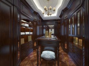 欧式古典衣帽间