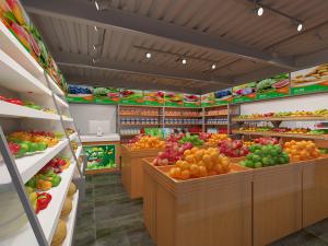 现代水果店果蔬超市