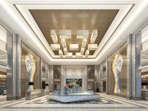 后现代售楼处大厅