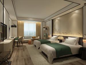 新中式酒店客房