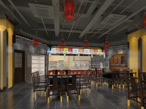 新中式餐馆饭店面馆