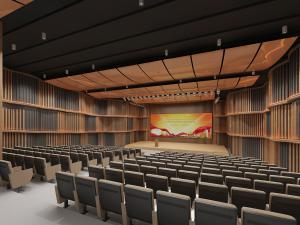 后现代报告厅会议室