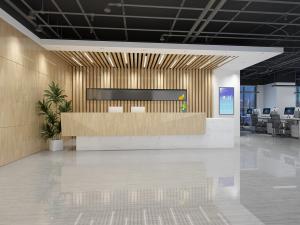 后现代公司接待前台