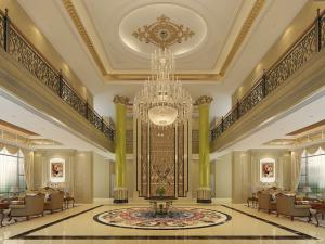 欧式古典酒店大堂大厅