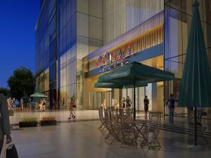 后现代商场门头