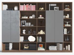 现代装饰柜储物置物架