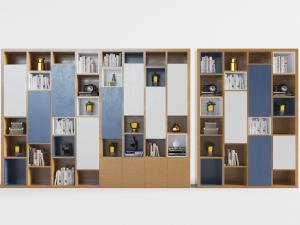 北欧实木装饰置物储物柜