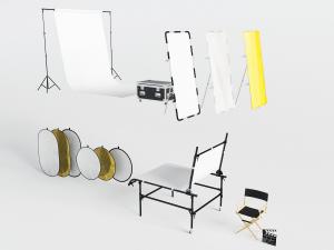 摄影反光板工具器材整理箱