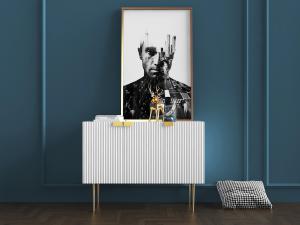 现代轻奢玄关柜边柜