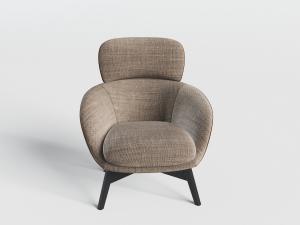 后现代单人沙发3d模型 后现代单人沙发