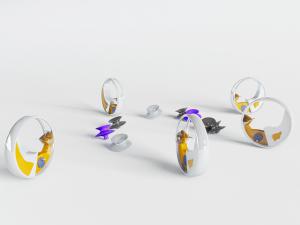 抽屉柜门拉手把手3d模型 抽屉柜门拉手把手