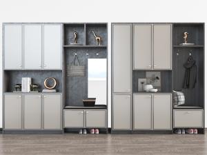 新中式玄关鞋柜