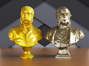 人物半身像雕塑