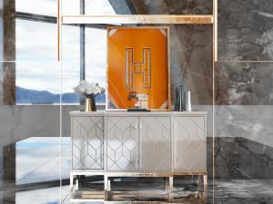 后现代玄关柜边柜