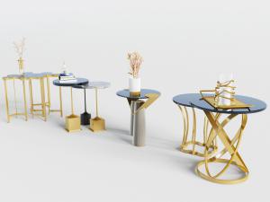 新中式茶几角几边几