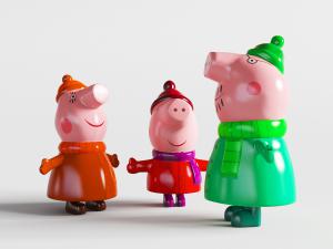 卡通动物儿童玩具