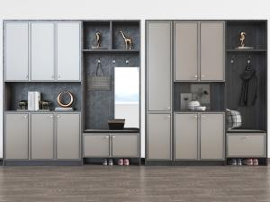 新中式玄关鞋柜