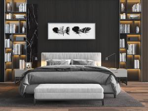 后现代布艺双人床