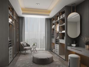 现代轻奢衣帽间