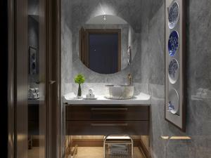 新中式卫浴间卫生间洗手间