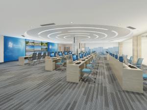 现代监控室指挥厅