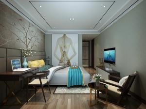 新中式酒店客房