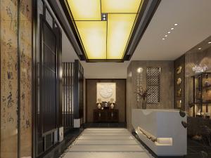 新中式接待前台