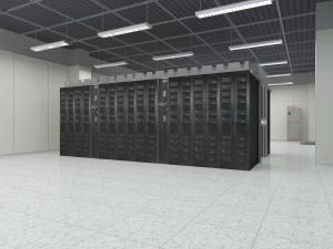 现代服务器机房