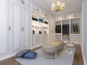 现代轻奢衣帽间