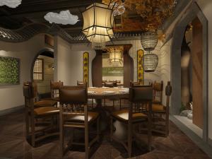 新中式酒店包厢包间