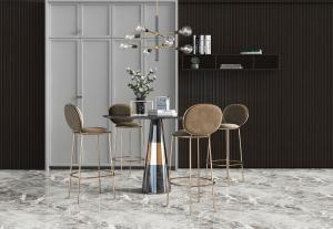 现代轻奢吧桌吧椅