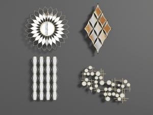 现代轻奢墙饰挂件