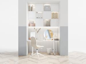 现代白色化妆梳妆台